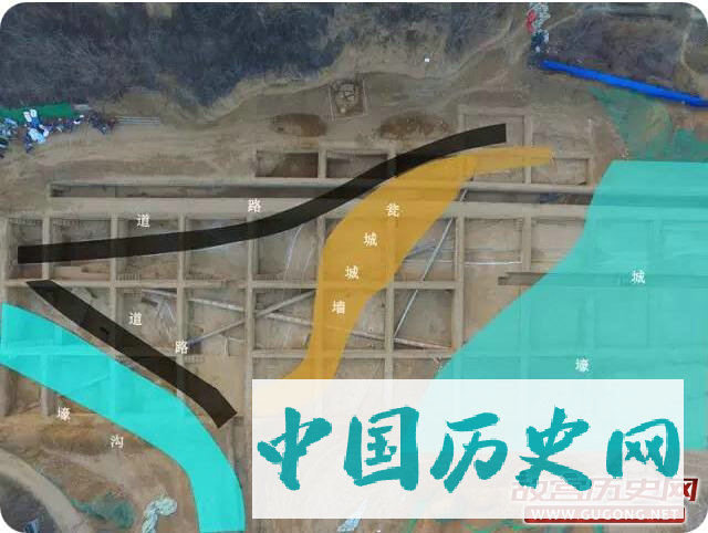 河南郑韩故城北城门发现瓮城