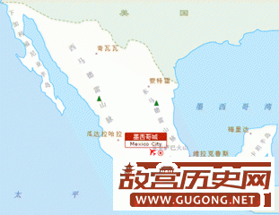 墨西哥历史地图