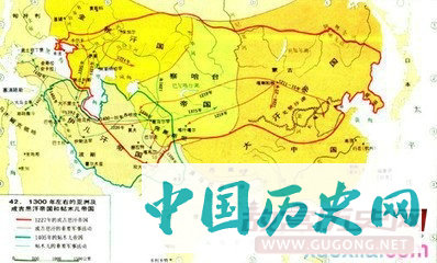 蒙古国历史地图