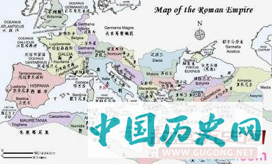 罗马帝国历史地图