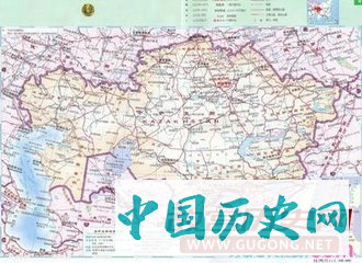 哈萨克斯坦历史地图