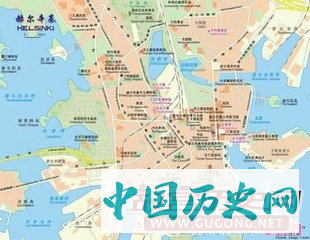 芬兰历史地图