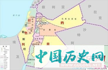 古代以色列历史地图