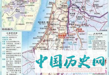 古代以色列历史地图