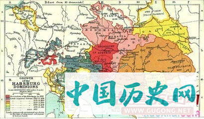 奥地利历史地图