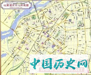 哈尔滨历史地图