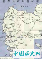 兰芳共和国历史地图