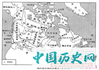 加拿大历史地图