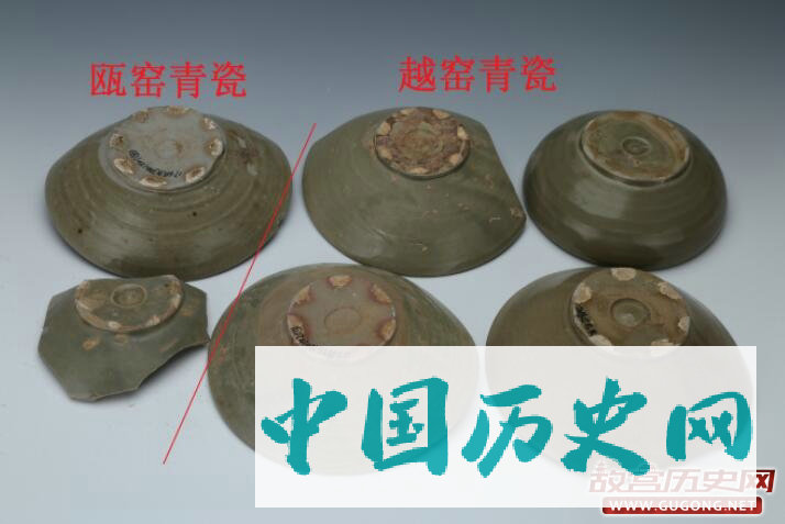 唐代瓯窑与越窑青瓷产品的异同