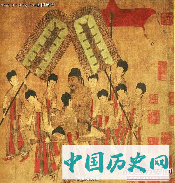 618年6月12日 李渊受禅建立唐朝