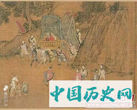 唐代阎立本《孝经》图卷