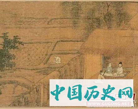 唐代阎立本《孝经》图卷