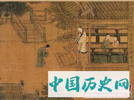 唐代阎立本《孝经》图卷