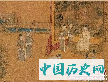 唐代阎立本《孝经》图卷