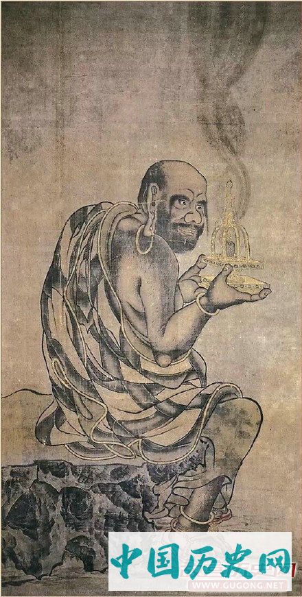 唐代古野画僧贯休笔下的罗汉