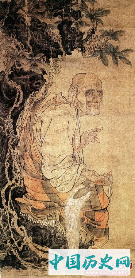 唐代古野画僧贯休笔下的罗汉