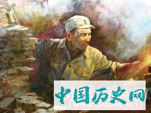抗日战场上第一个舍身堵枪眼的战斗英雄