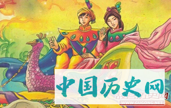 龙狗盘瓠取公主的故事