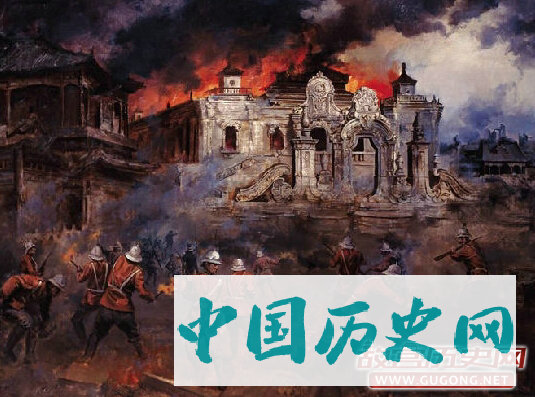 为什么火烧圆明园？英法联军火烧圆明园时间