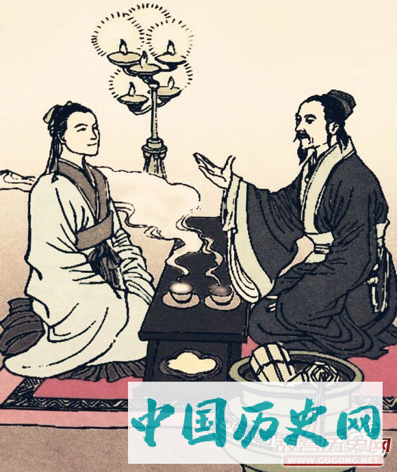 尧禅让帝位给舜