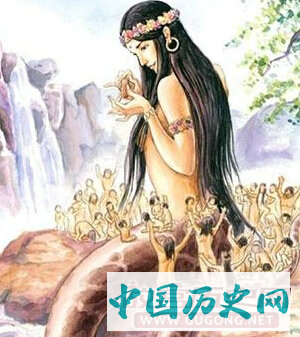 神话故事女娲造人