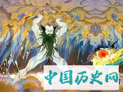 盘古开天辟地的故事传说