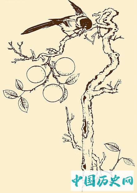 连中三元的吉样图案