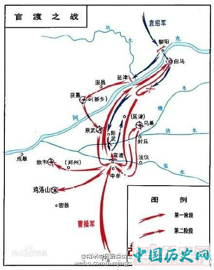 199年6月1日 官渡之战