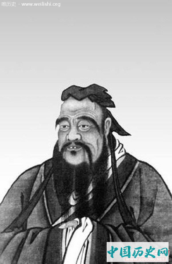 老照片：西方人眼中的孔夫子模样