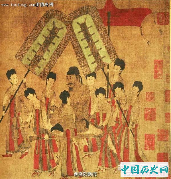 618年6月12日 李渊受禅建立唐朝