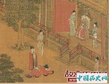 唐代阎立本《孝经》图卷