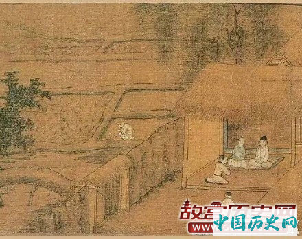 唐代阎立本《孝经》图卷