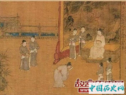 唐代阎立本《孝经》图卷