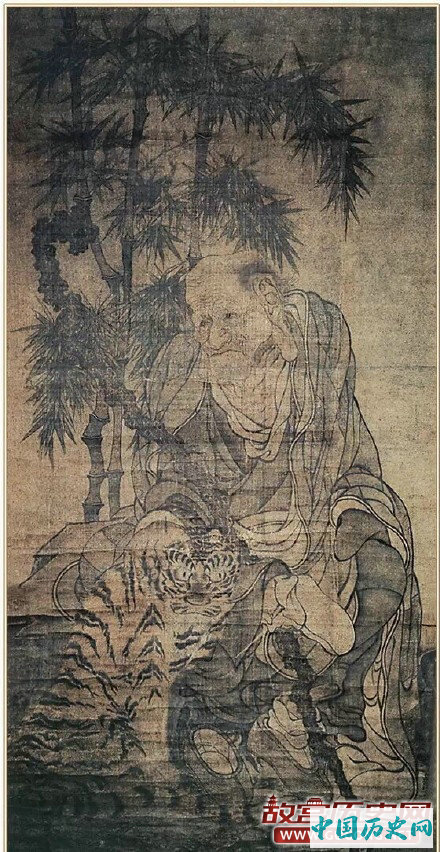 唐代古野画僧贯休笔下的罗汉