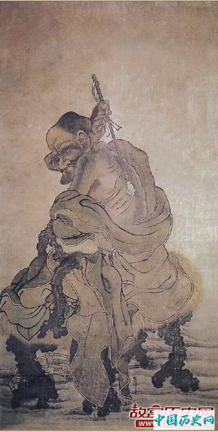 唐代古野画僧贯休笔下的罗汉