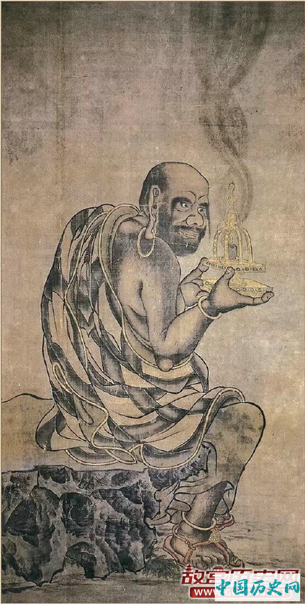 唐代古野画僧贯休笔下的罗汉