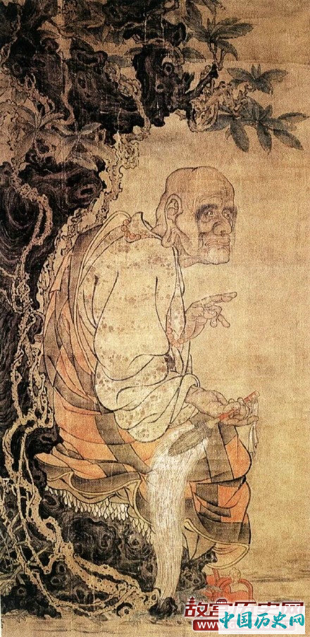 唐代古野画僧贯休笔下的罗汉