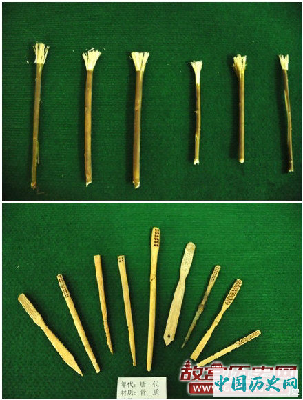 中国古代的牙齿洁具