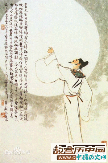 762年10月22日 李白因饮酒过度病逝